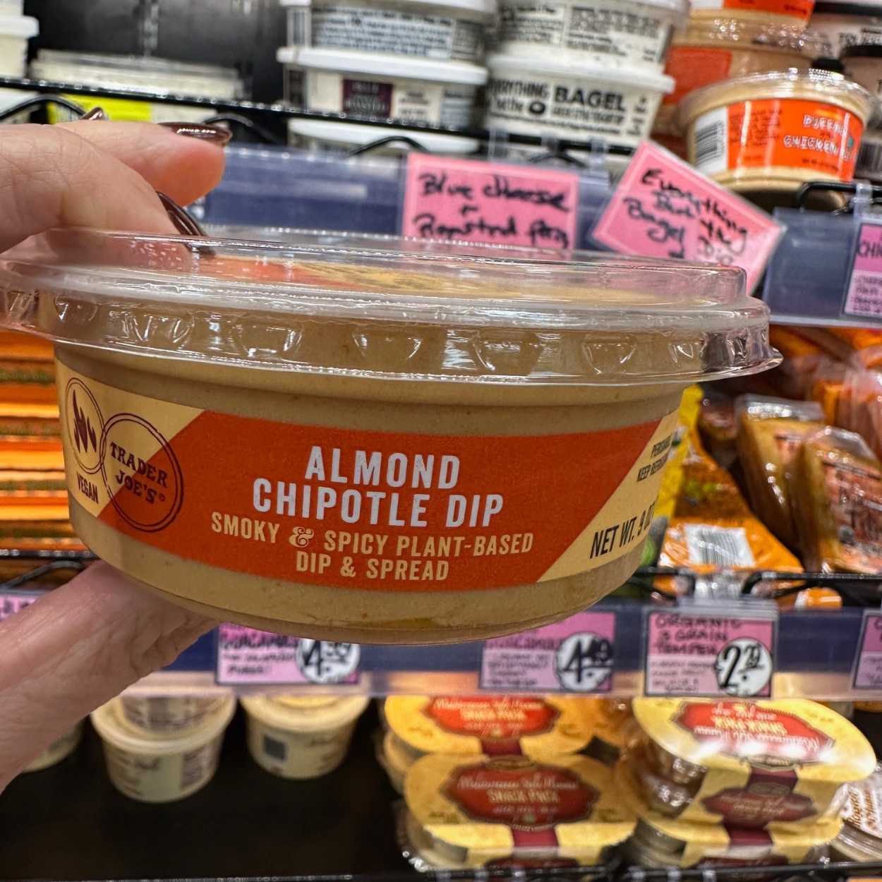 10 Foods for Anorexia Refeeding - Almond Chipotle Dip