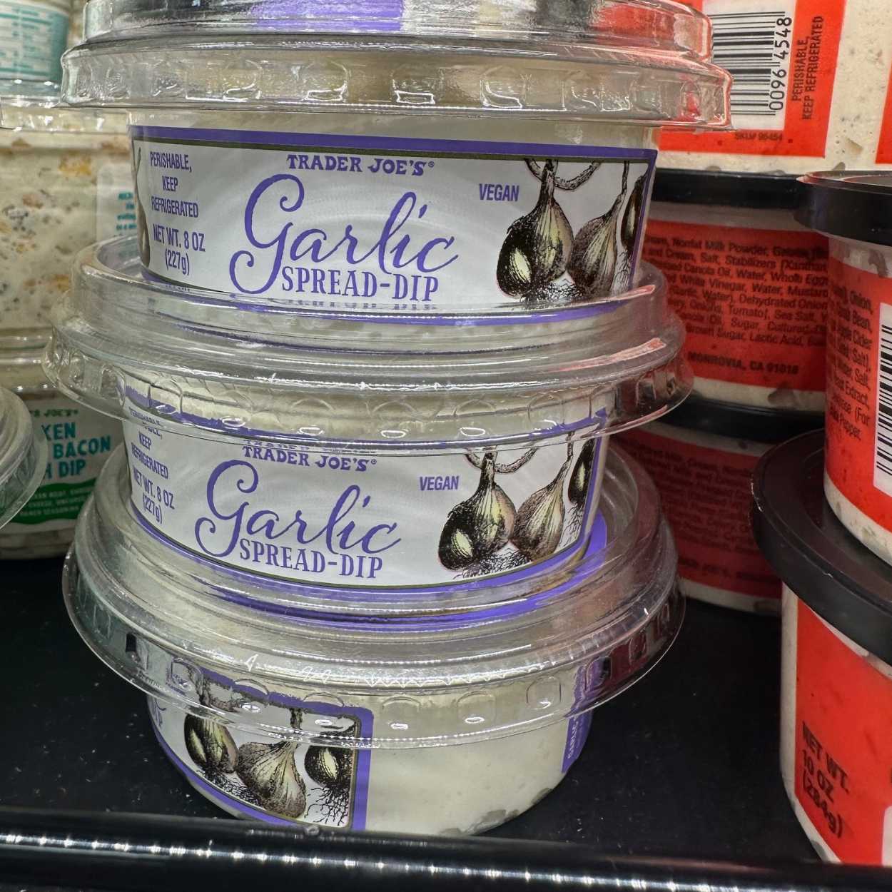 10 Foods for Anorexia Refeeding - Garlic Spread Dip